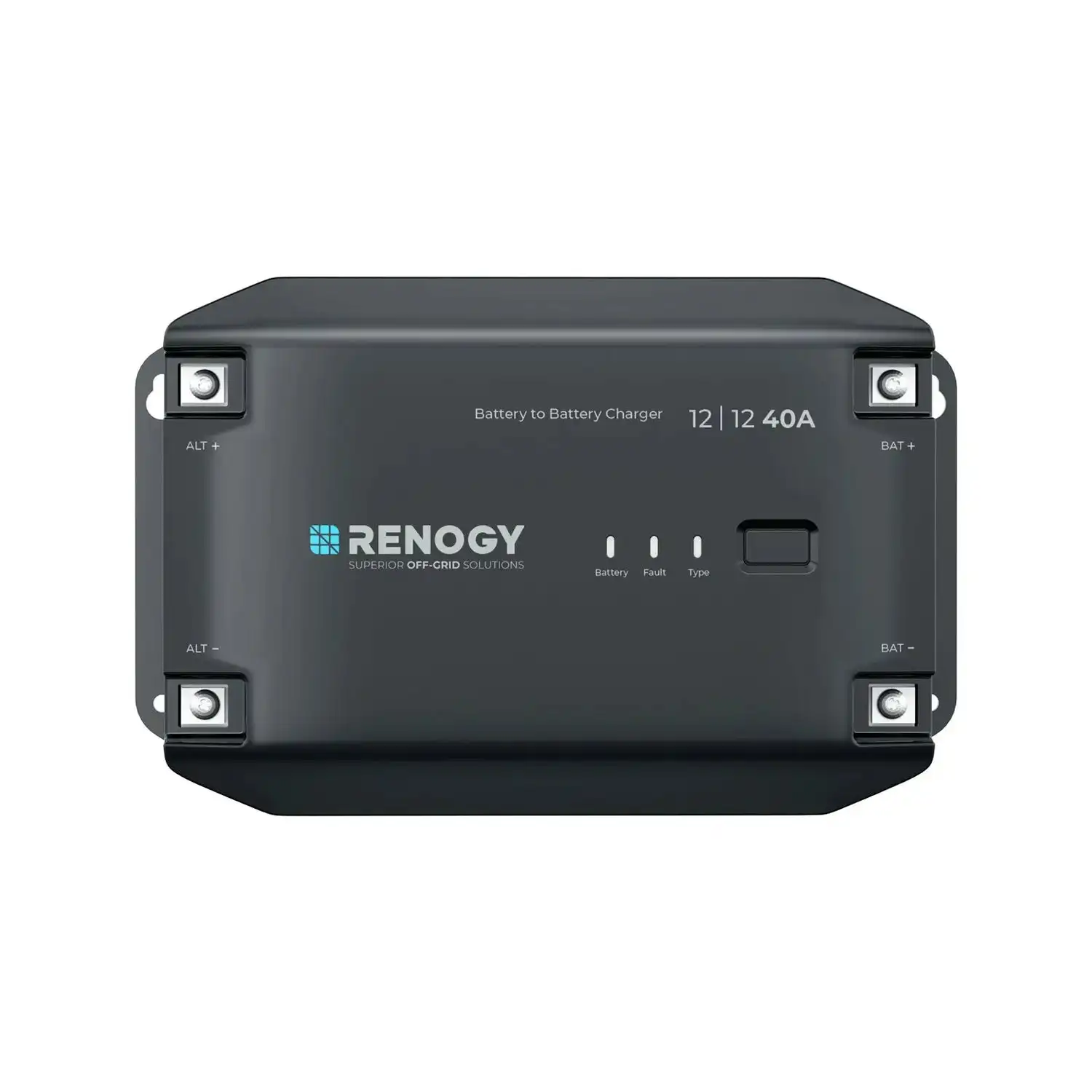 Renogy 12V 40A DC to DC Battery Charger, Using Multi-Stage Charging in RVs, Commercial Vehicles, Boats, Yachts