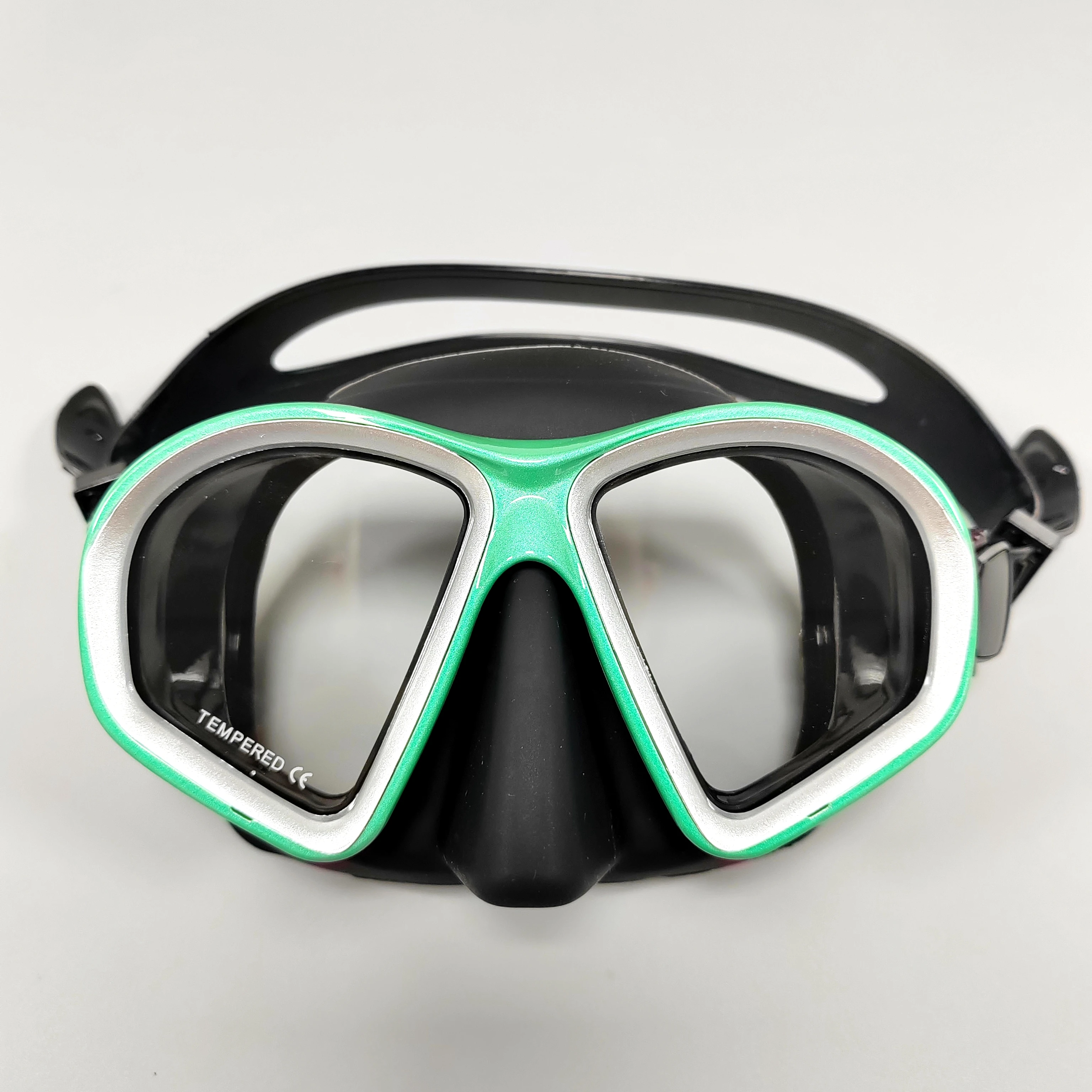 Tauchermaske Tarnfarben Beschlagfrei Harpunenfischen-Ausrüstung Schwimm-Maske – Detail 2