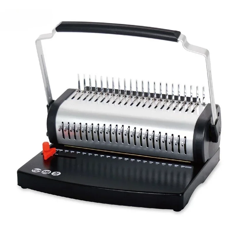 

Rubber ring punching and binding machine A4 office text punching and binding machine