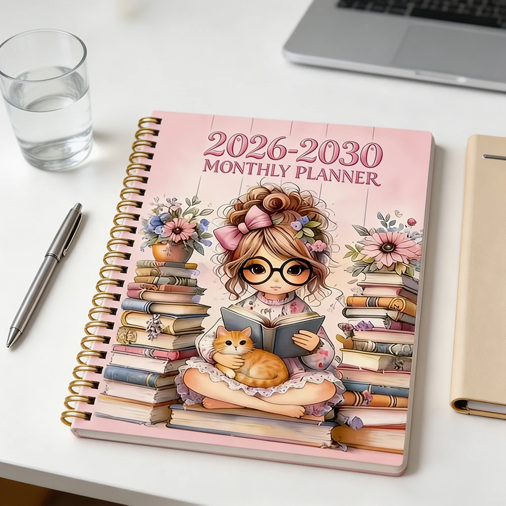 5 Year Monthly Plan For 2026-2030,Long Term Appointment Book Calendar,60 Month Calendar For Schedule Planning,Office Accessory