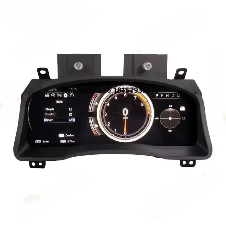 

Bosstar Linux System 12.3inch Car Auto Meter Speedometer LCD Dashboard Digital Cluster for Prado 2004-2009 Oil Gauge