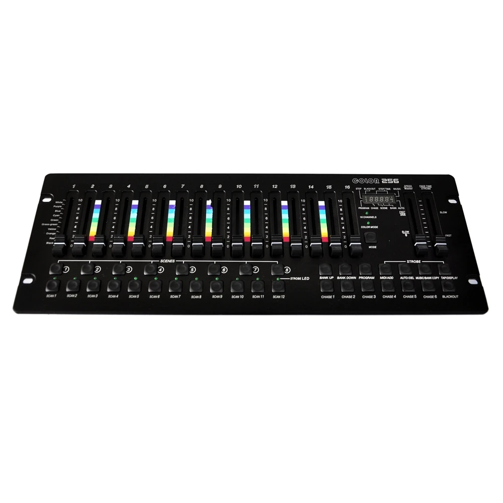 Gigertop TP-D1360 COLOR-256 Console Podium Licht Controller DMX512/1990 Standaard 192 Computer Licht Ingebouwde Programma Kleur Effect