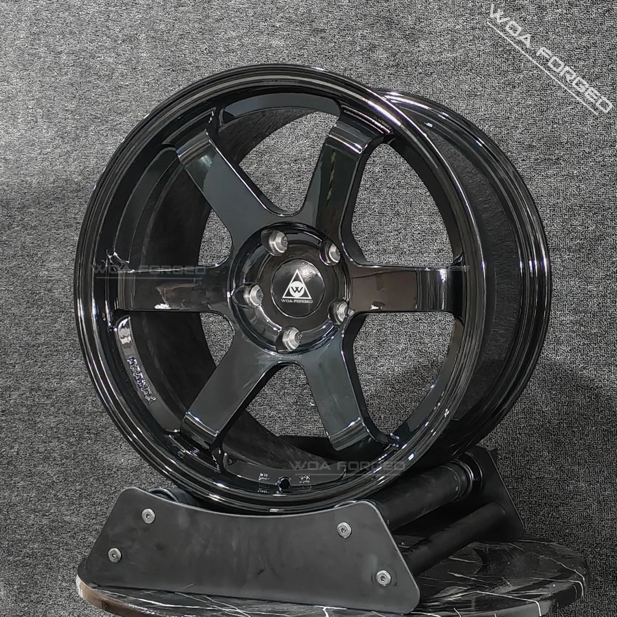 

Customized TE37 6061T6 High Quality CHROME Aluminum 98mm PCD for Passenger Car Wheels Lightweight TC4 GT Forged Sport Spokes