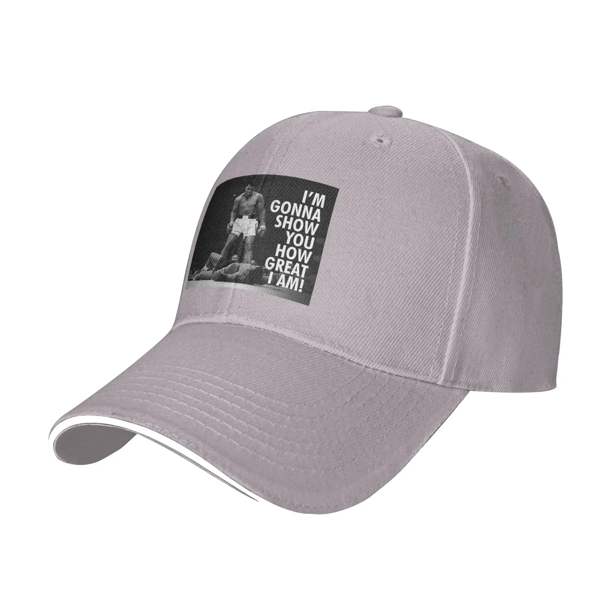 I'm Gonna Show You How Great I Am Cap Fashion Baseball Caps Adjustable Hat Hip Hop Summer Unisex Baseball Hats Customizable
