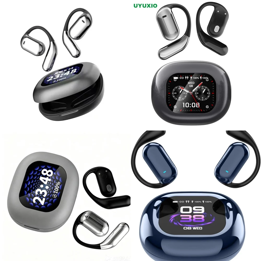 

UYUXIO OWS Wireless Earbuds AI Language Translation Headphone with 144 Online Languages Real Time Translator Earbuds for Travel
