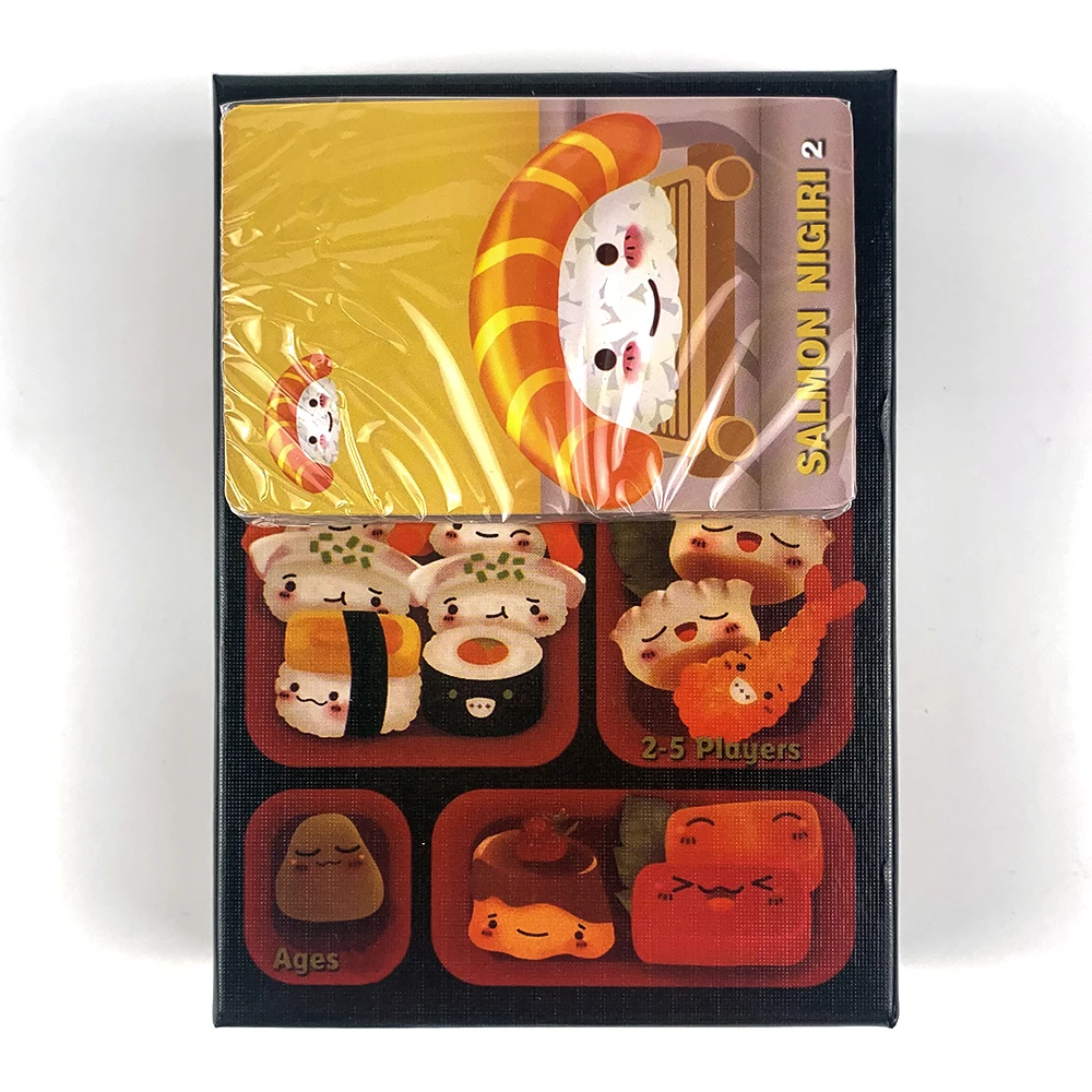 1pc "Sushi Go" Family Gathering Game Card,An Interesting Sushi Party English Version Card Game, Food-themed Game image 2