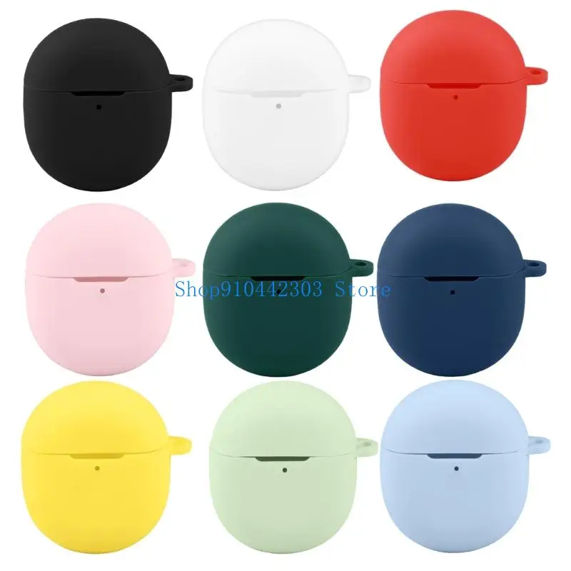 

652F Earphone Cover Shockproof Wrap Case Antiscratch Guard Washable Silicone Housing Shell Enhances Grip Suitable for Buds 2A
