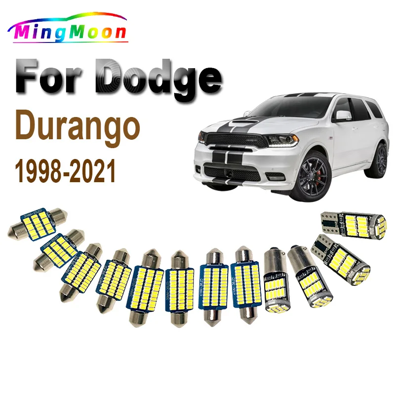 Canbus No Error Indoor Lamp For Dodge Durango 1998-2017 2018 2019 2020 2021 Vehicle Bulbs LED Interior Map Dome Light Kit