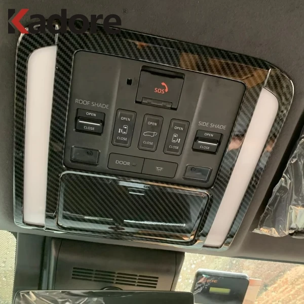 لتويوتا ألارد Vellfire 2024 2025 2026 القراءة ضوء مصباح الديكور غطاء الكسوة اكسسوارات السيارات الداخلية ملصق