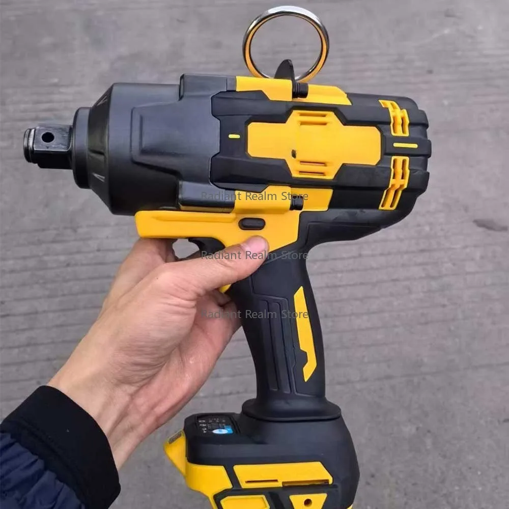 

2100N.m Max Heavy Brushless Large Torque Wrench 1/2" 3/4" Rechargeable Cordless Impact for Truck Tires Repair