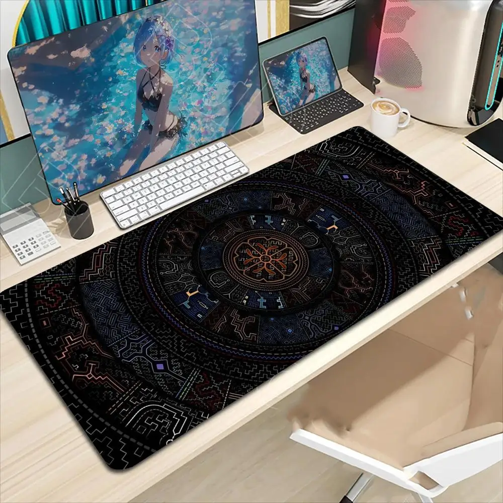 XXL Mouse Pad Mouse Pad Large Computer Office Game Table Mats Rubber Anti-slip Gaming Keyboard Mousepads Long Desk Pads
