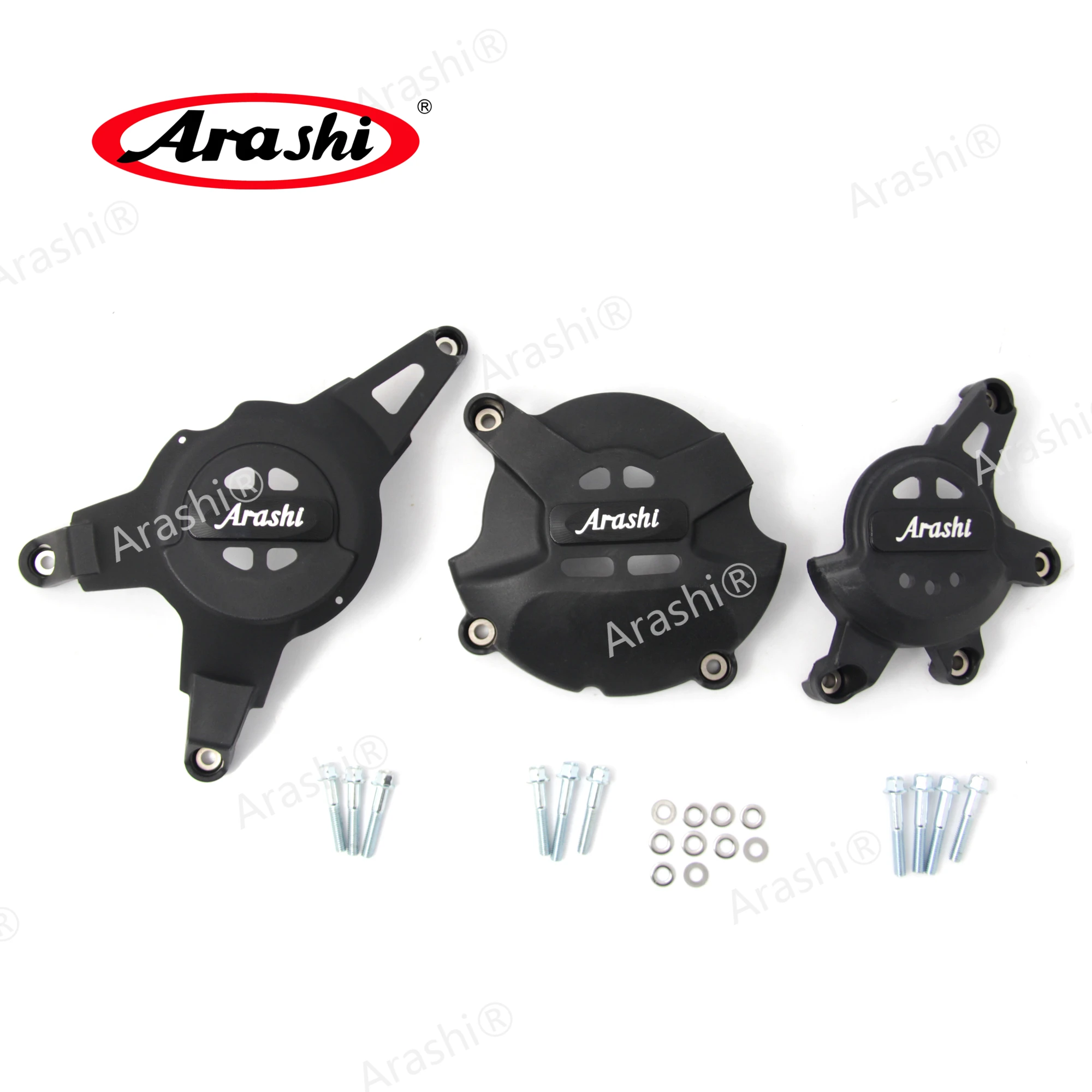 ARASHI ER6F/ ER6N Защитная крышка двигателя для KAWASAKI ER-6F 650 2006 - 2012 2007 2008 2009 2010 нейлоновая защита статора