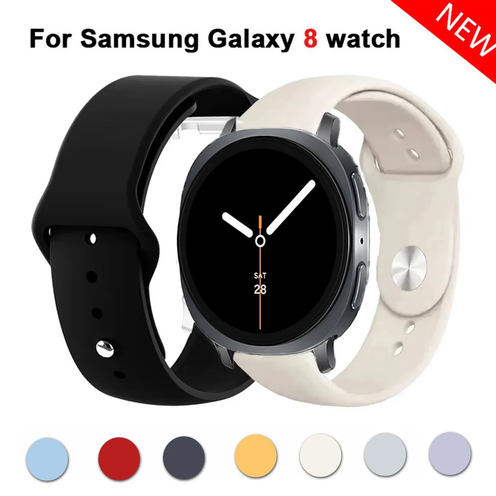 22 mm Uhrenarmbänder für Samsung Galaxy Watch 8 40 mm 44 mm Nylon-Corea-Armband für Samsung Galaxy Watch 8 Classic 46 mm
