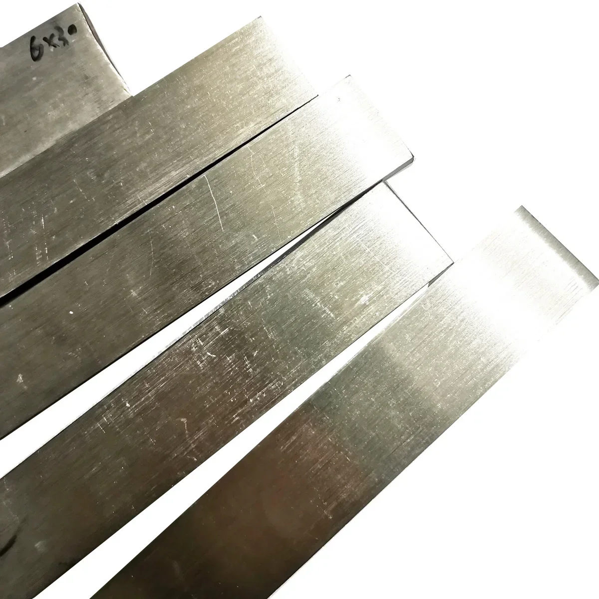 Thickness 3mm 316 Stainless Steel Sheets Bar Plate Rod for DIY CNC Metal Cutting Customizable Width 10/15/20/25/30/40/50mm