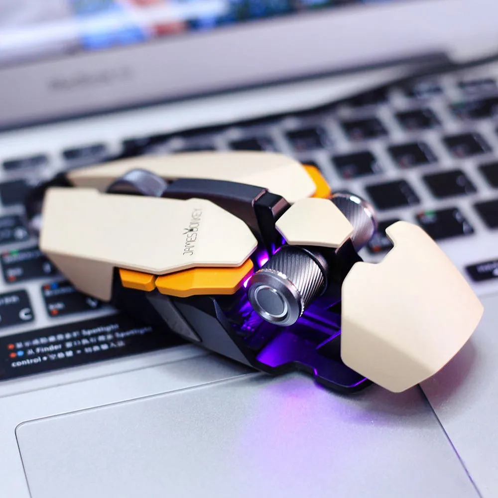 

Проводная игровая мышь James Donkey 850R, пустынный желтый RGB, металлический ролик Pro, механическая мышь для киберспорта, 12000 точек на дюйм