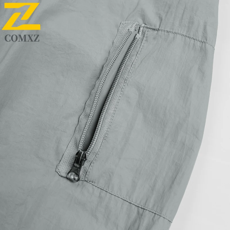 Lightweight Baseball Jacket Men's Summer Korean Trendy Ice Silk Breathable UV UPF50+ Sunscreen Coat New Fishing Skin Windbreaker