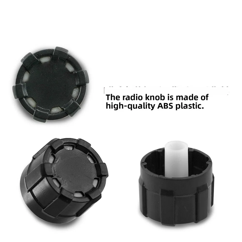 

Radio Knob Replacement Compatible with For Toyota For Tacoma 2020-2023 ABS Construction Designed for Stable Usage