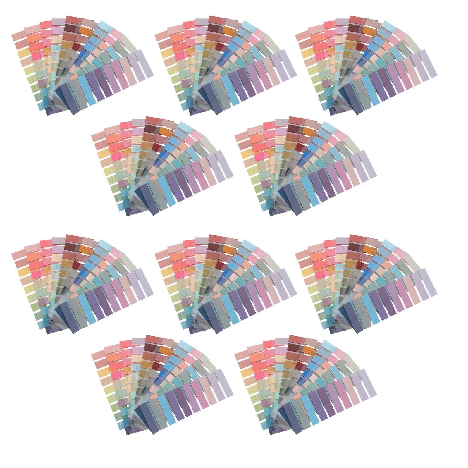 

2000Pcs Pet Index Tabs Writable Sticky Tabs Page Markers for Book Annotation Notebooks Planner Index Flags Memo Stickers
