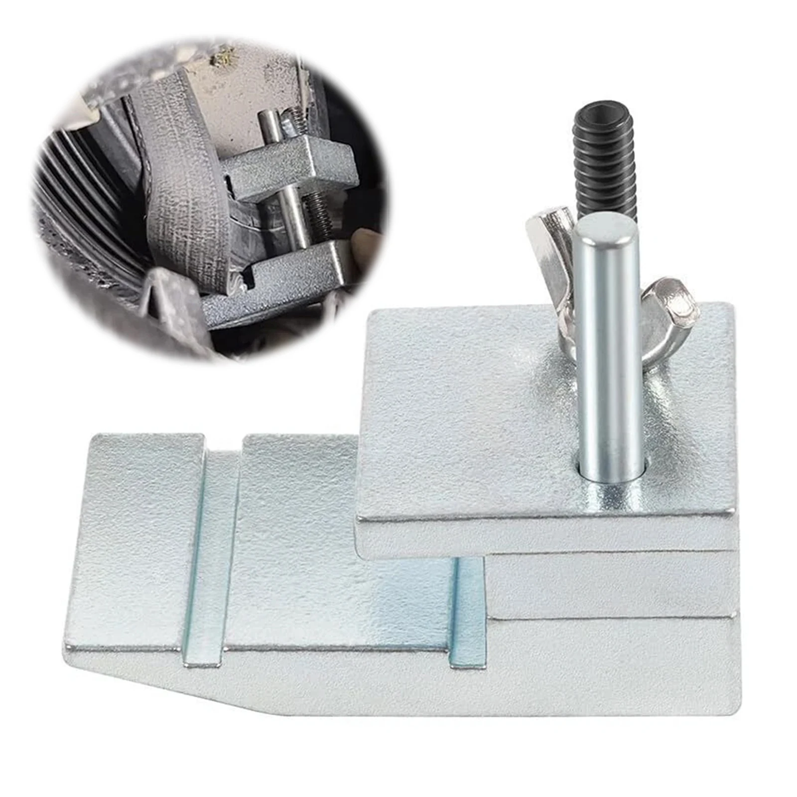 59350 Stretch Belt Installer Quick Secure Tension Strap Installation Tool Ergonomic Belt Installer for Extra-Deep Double Pulleys