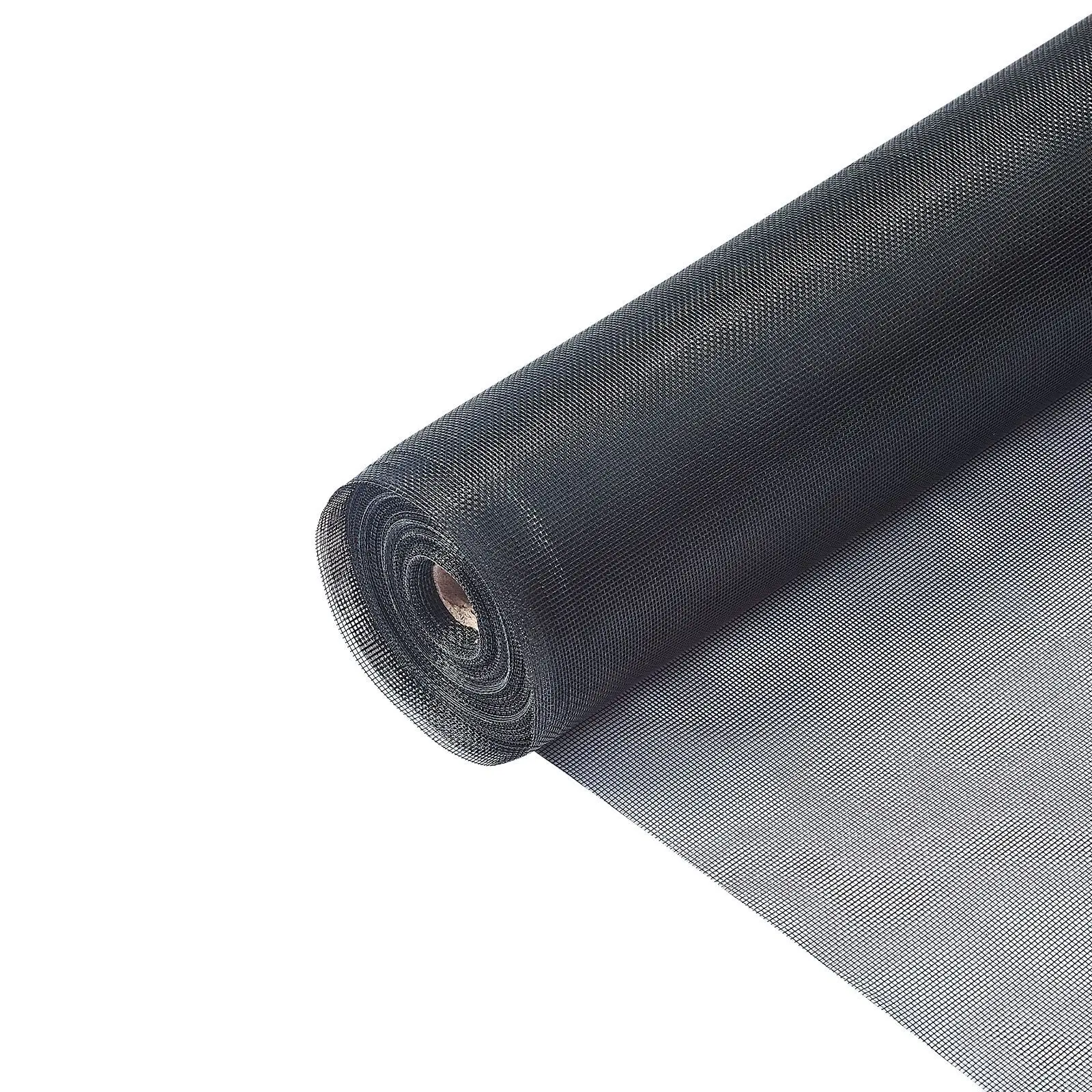 Window Screen Replacement, 100 ft × 48 in Window Screen Mesh, DIY Adjustable Fiberglass Screen Mesh - Durable, Washable & Easy t