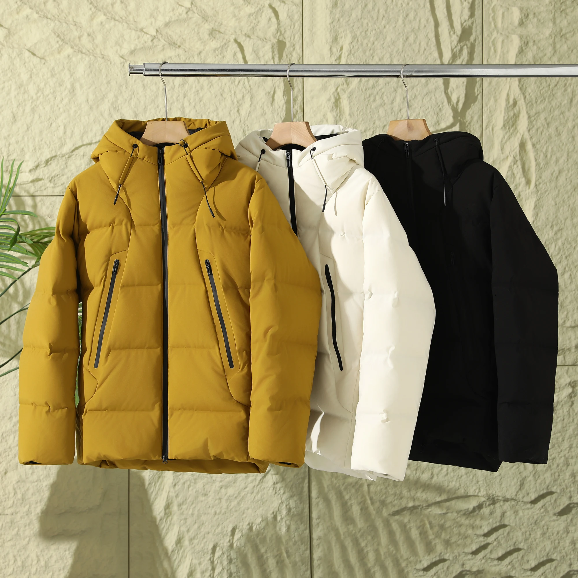 

High Loosen 90 Du down Outdoor Windproof Waterproof Warm Winter Men's Thiened aphene Heat Retention down Jaet