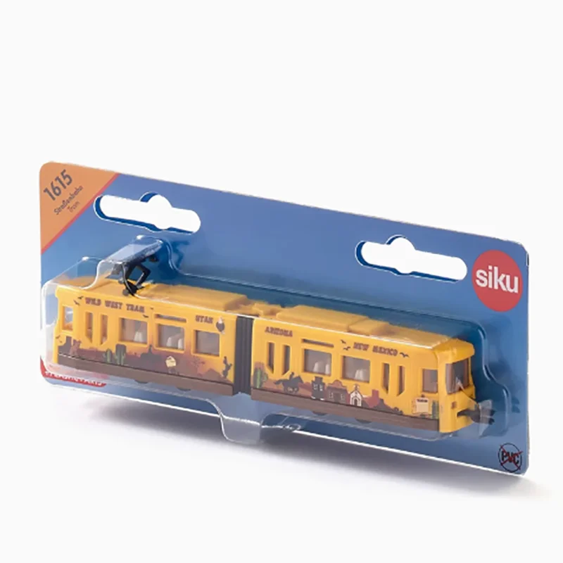 Siku Diecast Alloy Model 1615 Double Decker Tram Finished Simulation Miniature Engineering Car Hobby Collection Gift Toy