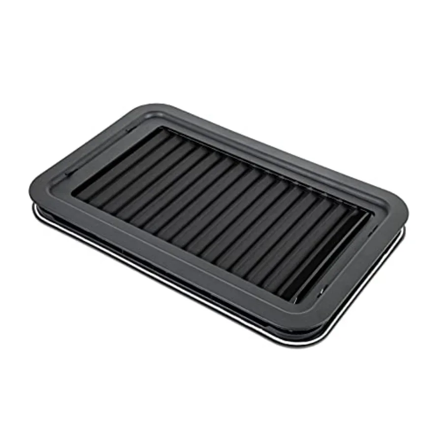 

806621 Thin Shade Complete Window Kit for RV Entry Doors Black