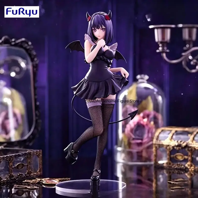 In Stock FuRyu TV Ver. My Dress-Up Darling Kitagawa Marin Kuroe Shizuku ~Little Devil~ PVC 27CM Anime Action Figures Model Toy