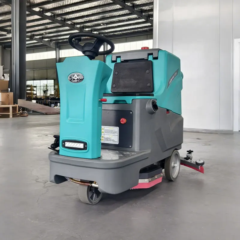 

Ground Cleaning Machines with Patents - Rider-type Floor Scrubbers for Efficient Cleaning of Garage and Warehouse Floors