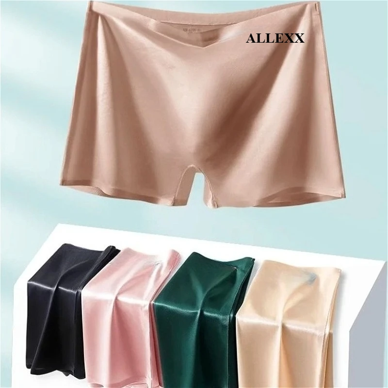 3Pcs Glossy Sexy Underwear U Convex Pouch Men's Ultra-thin Boxer Shorts Seamless Stain Male Sports Transparent Panties Fitness