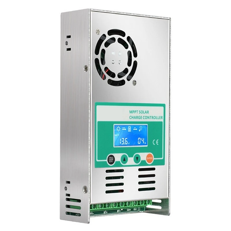 

MPPT 60A Solar Charge Controller Solar Panel Regulator 12V 24V 36V 48V Auto Max PV 190VDC For Lead Acid Lithium Battery