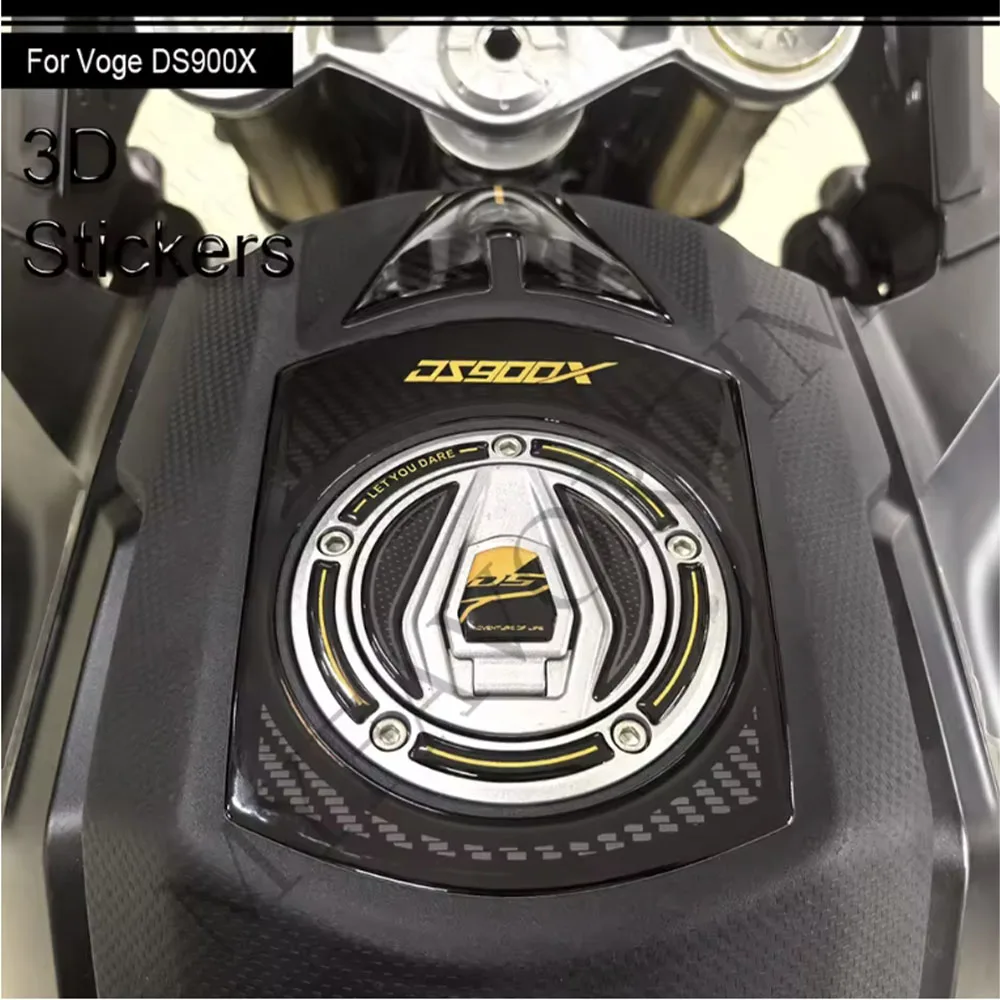 

Motorcycle For VOGE DS900X 900DSX 900 DSX Adventure Tank Pad Gas Fuel Oil Protector Stickers Decals Fairing Fender 2024 2025