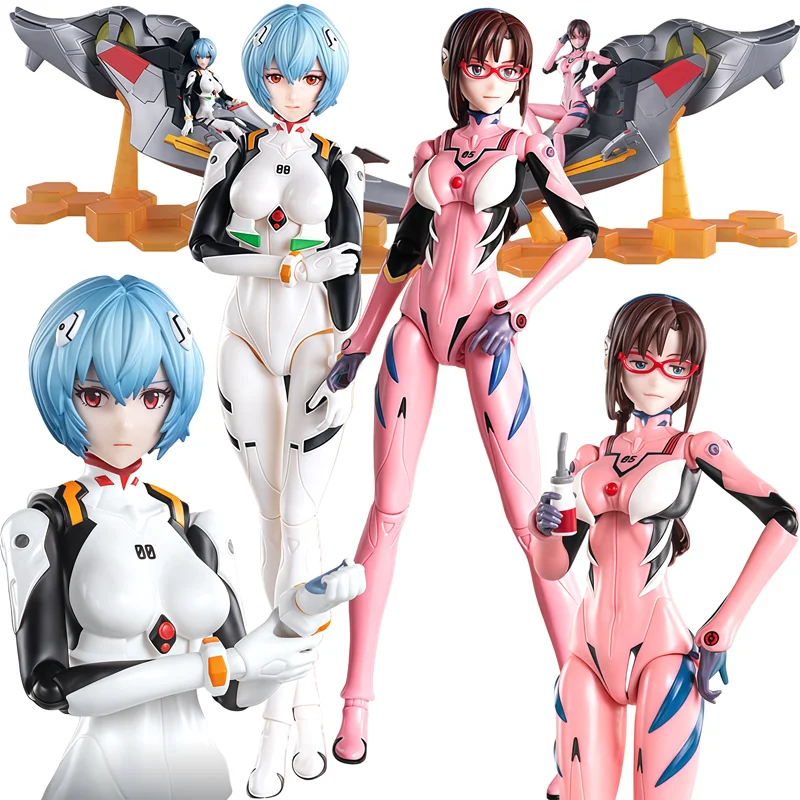 

Blokees GENESIS EVANGELION EVA-00 Mari Makinami Illustrious EV05 Action Figures Model Building Block Toys Kids Christmas Gifts