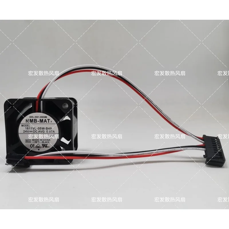 

Original New Cooler Fan for NMB 1611VL-05W-B49 Fanuc Cooling Fan 4028 24VA90L-0001-0580 # C 40*40*28 MM