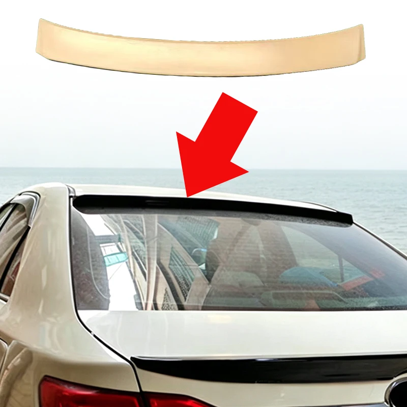 Rear Roof Spoiler Top Wing For Toyota Camry 2015 Car Exterior Body Kit Rear Window Roof Spoiler Auto Modification Replacement Ac