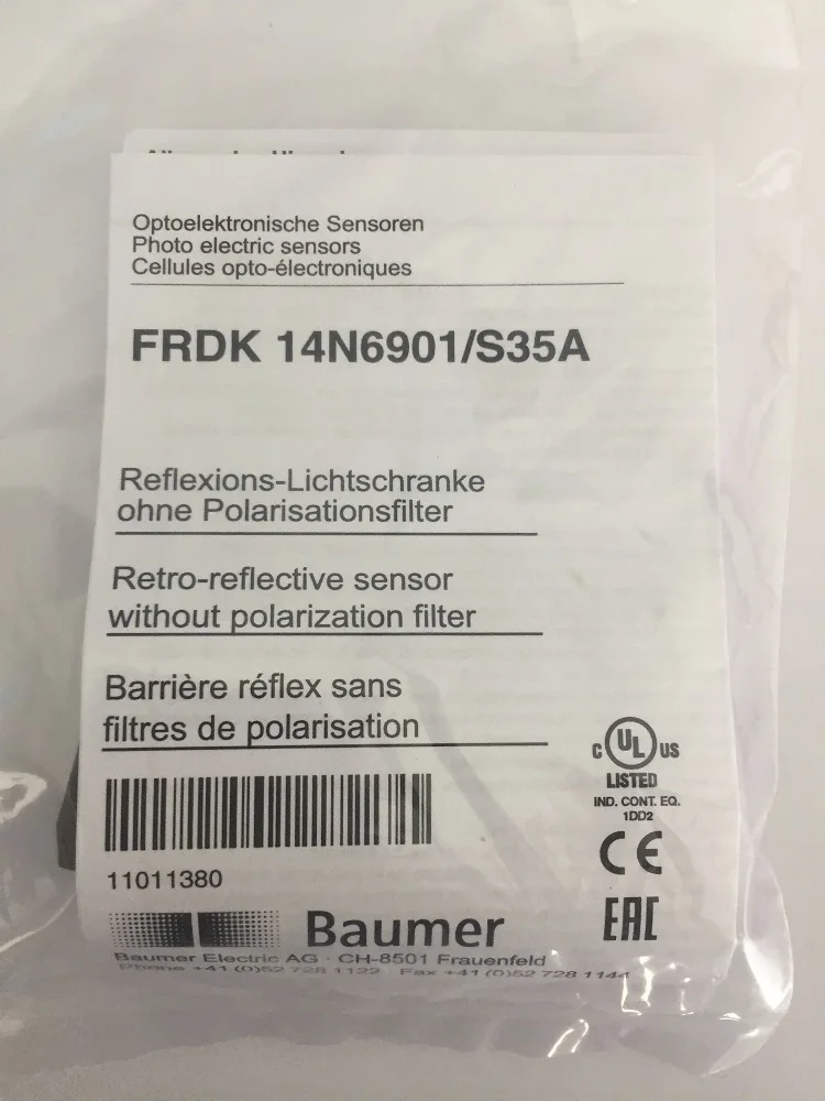 Baumer FHDK 10P5101/S35A (FHDK-10P5101/S35A) fabriqué en Suisse