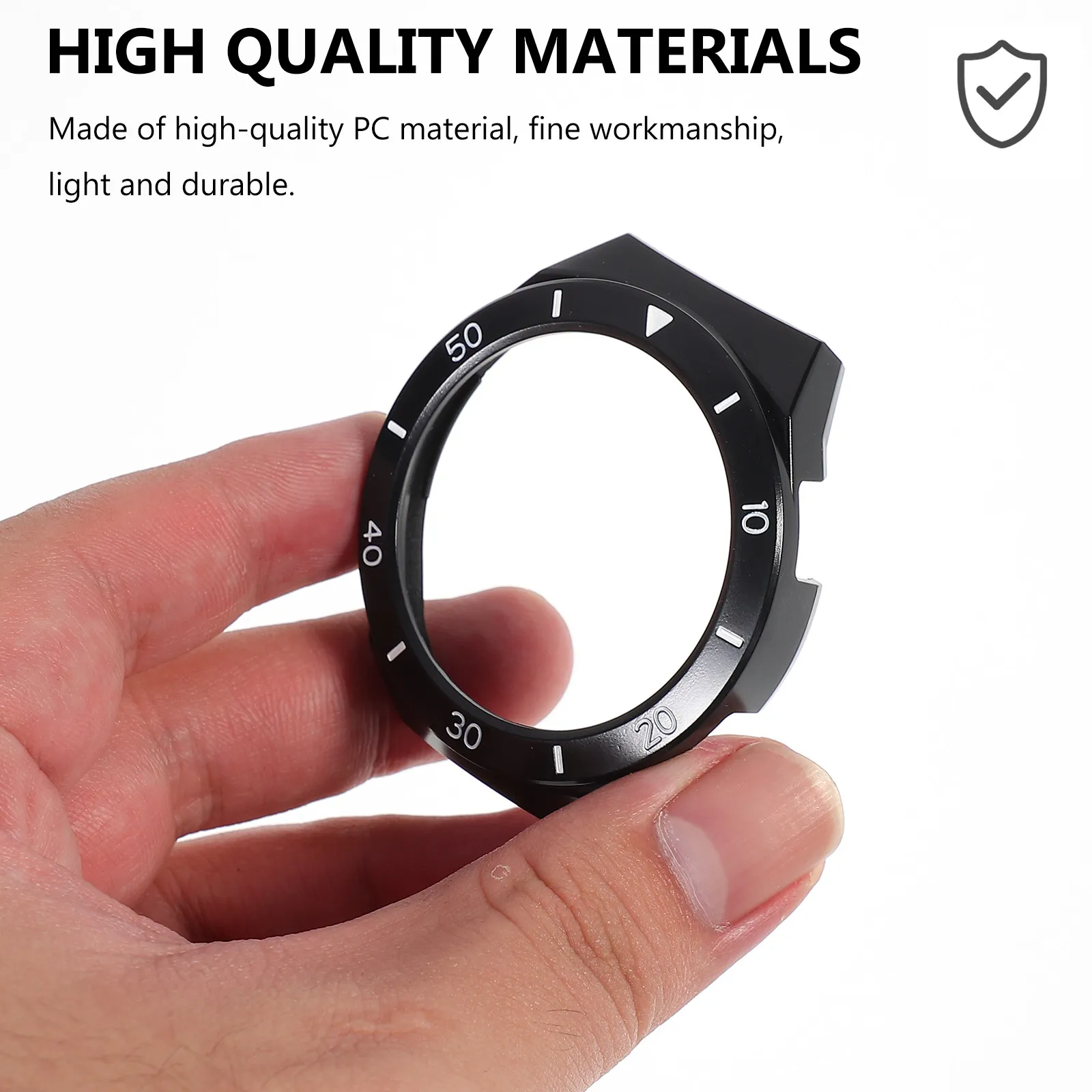 Premium Watch Protective Case Lightweight Strong Fashionable Pc Material Watch Shell Protector for Smartwatch Compatible All