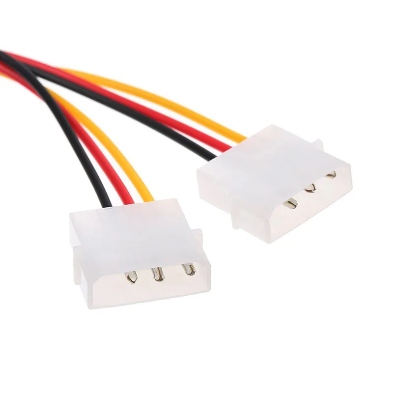 1/5/10PCS 2 IDE Dual 4pin Molex IDE Male to 6 Pin Female PCI-E Y Molex IDE Power Cable Adapter Connector for video cards
