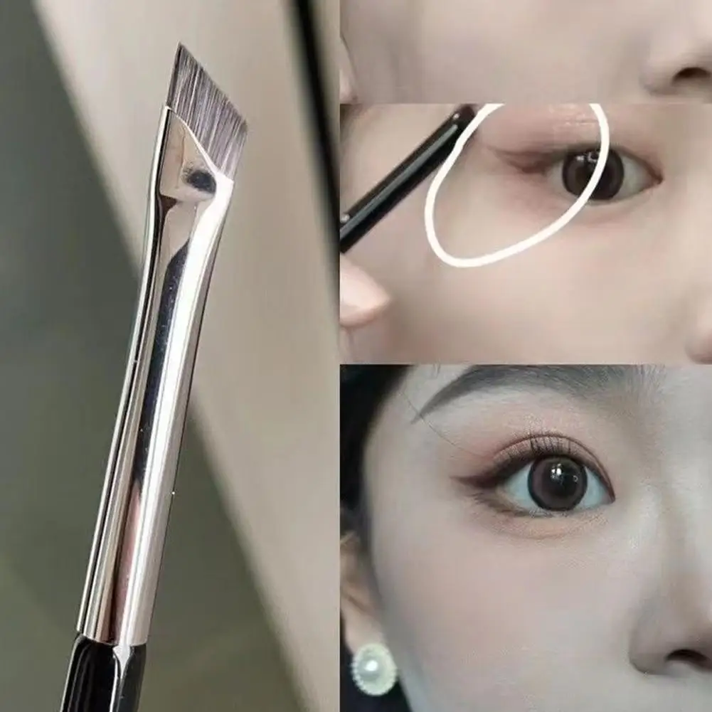 The Upgrade Blade Eyeliner-Pinsel, Augenbrauen-Platz-Make-up-Pinsel, präziser, ultradünner, flacher Augenbrauenpinsel mit feinem Winkel, Detailpinsel, 2026, neu