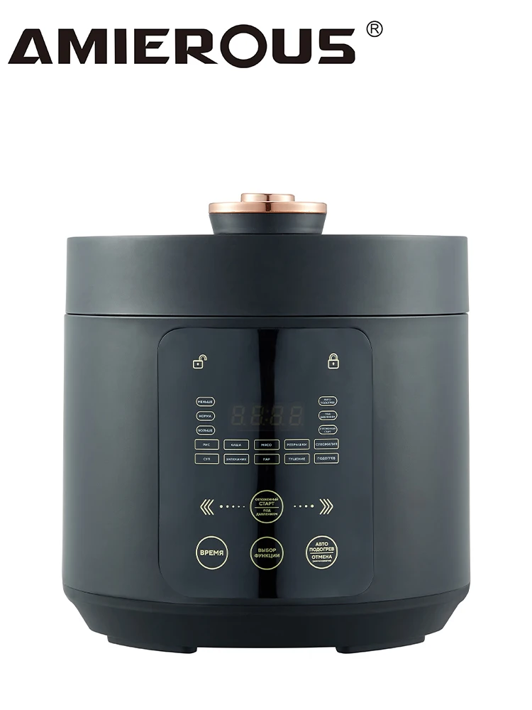 Arier 12-24V 120-200W DC Multicooker Car pressure cooker for car or Truck Kitchen & Travel RV Camping