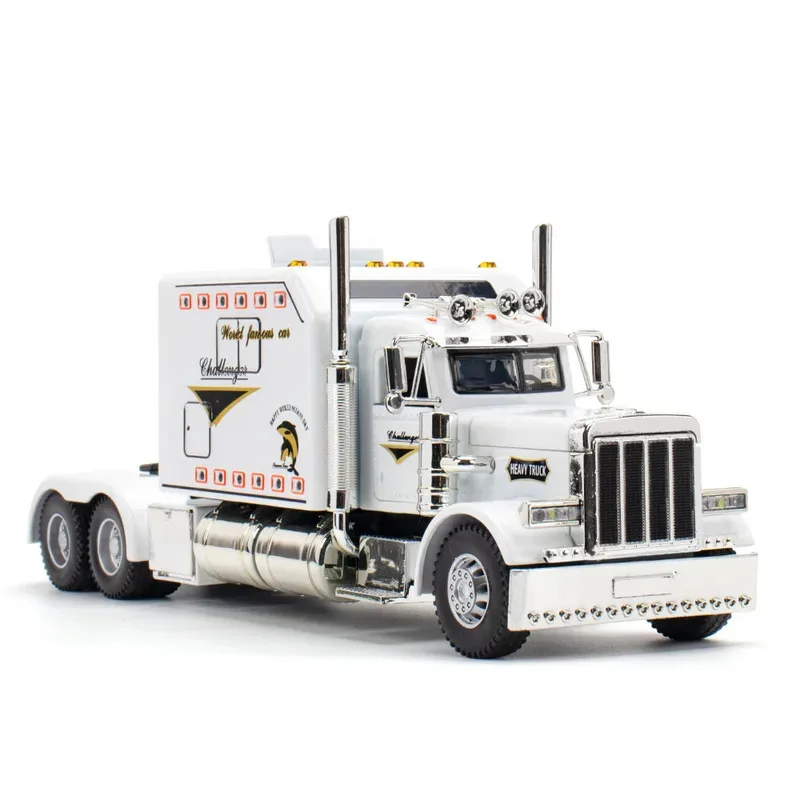 

TOPMAYA 1:24 Tractors Truck Alloy Model Car Toy Diecasts Metal Casting Sound and Light Car Toys For Children Vehicle B144