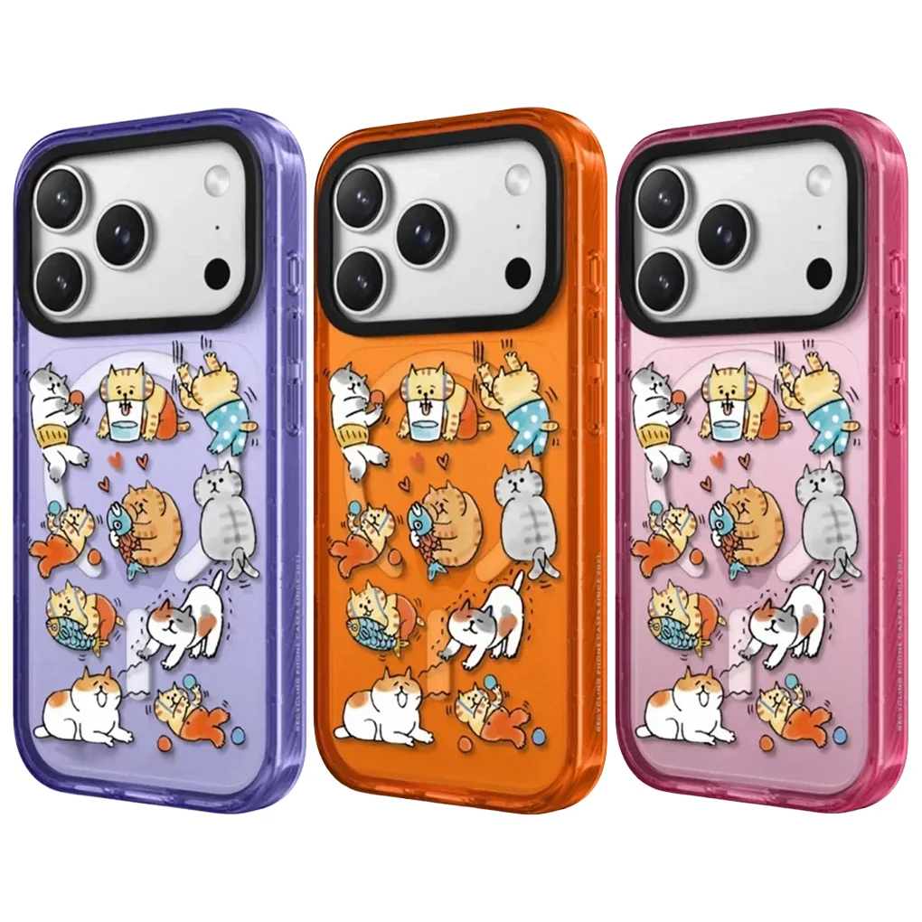 

511123 Acrylic Magnetic Case: Compatible With IPhone 17 16 15 14 13 12 Pro Max 17 Air