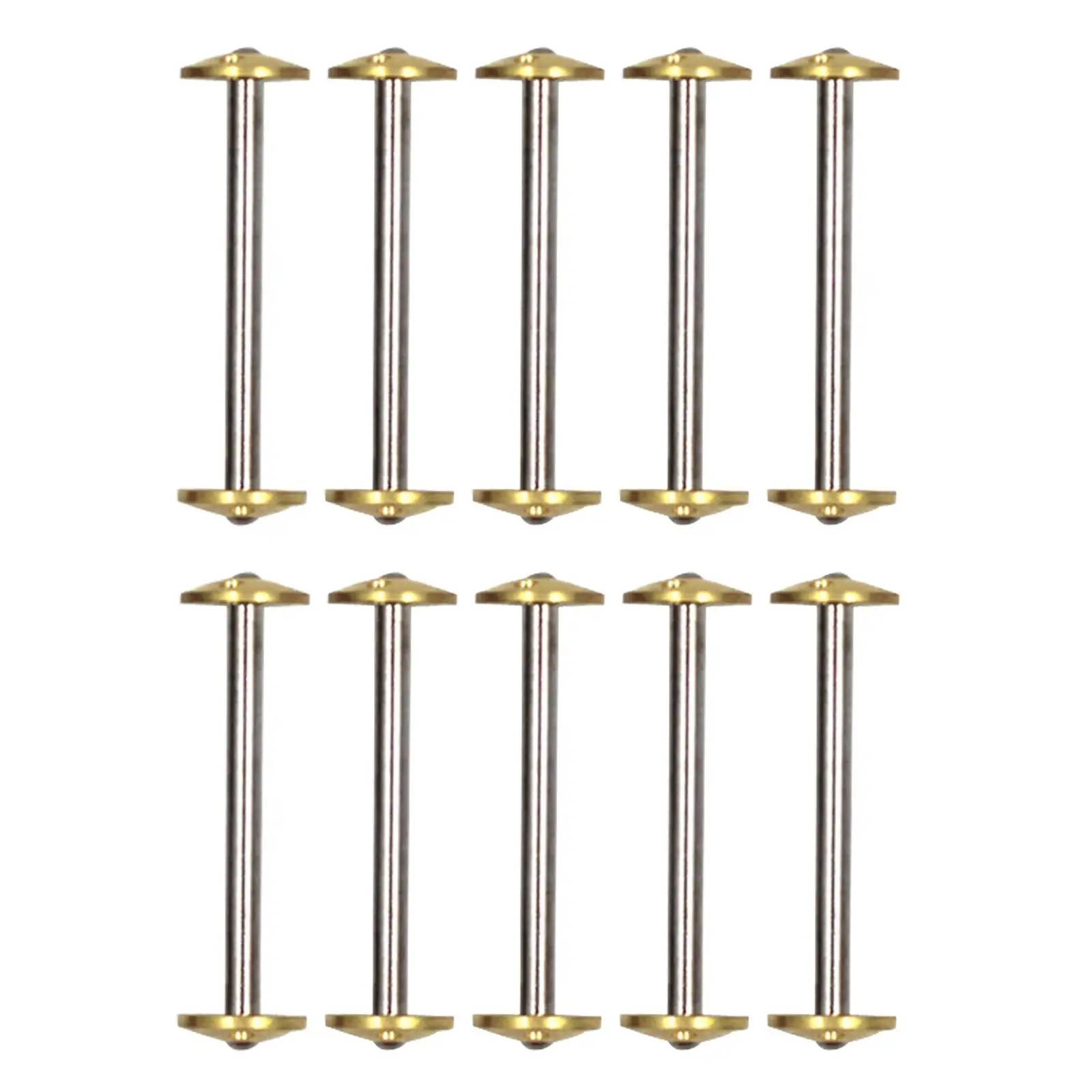 8228 Shuttle Bobbin Bobbins Set Iron Replacement Parts Metal 10 Pieces Attachment for Singer Household 27 28 127 128