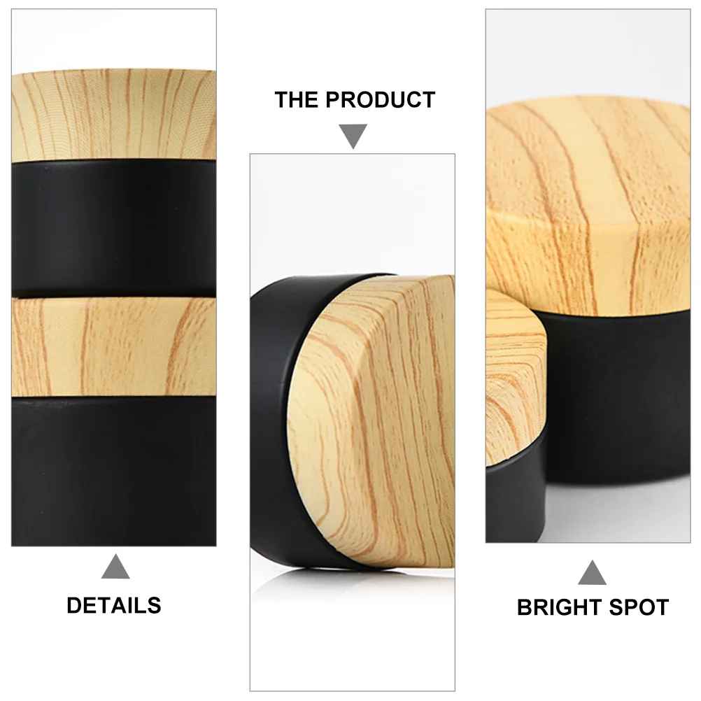 

4Pcs Jars Small Glass Containers Portable Travel Box Refillable Face Eye Lotion Storage