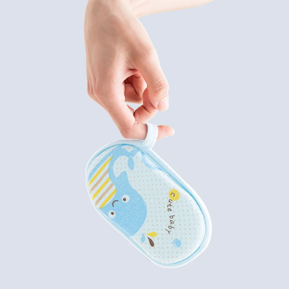 3 قطع إسفنجة استحمام للأطفال ناعمة وناعمة وعالية الجودة، مادة آمنة تدوم طويلاً، فرشاة سهلة التنظيف وإعادة الاستخدام #3