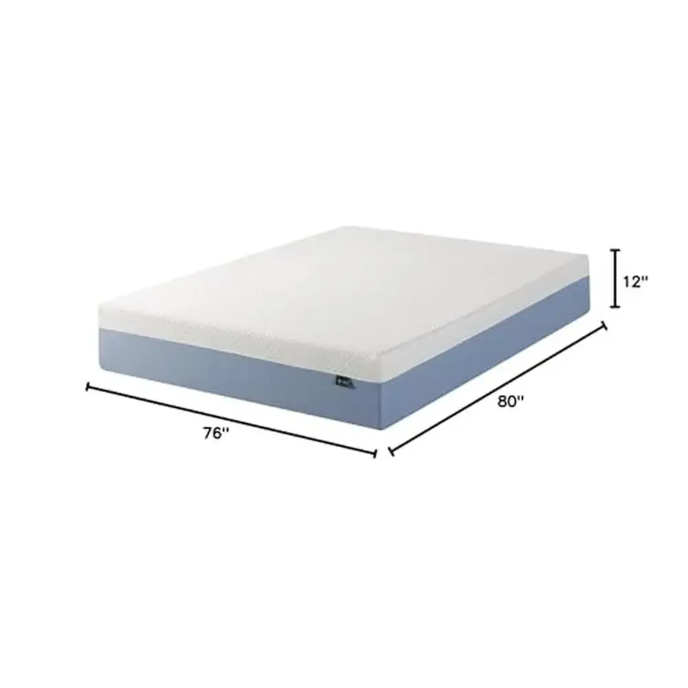 Memory Foam Mattress King Size Cooling Airflow Pressure Relief CertiPUR-US OEKO-TEX Certified High Quality 12 Inch Medium