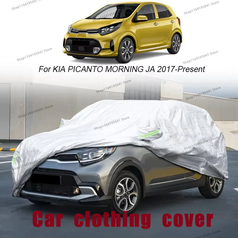 For KIA PICANTO MORNING JA Full Car Cover Rain Frost Snow Car protective cover ,UV protection,Car paint protection