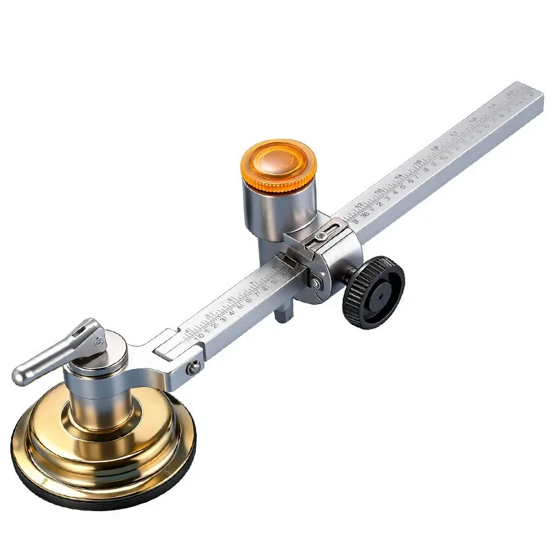 Adjustable Rotatable Oil Feed Glass Compass Circle Cutter Widened Extended Glass Hole Cutting Tool for Window