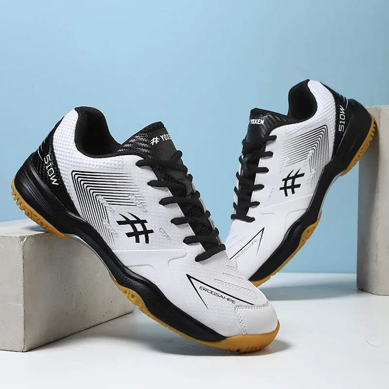 Luxe Damesbadminton Sneakers Gym Tennisschoenen Voor Heren Atletisch Unisex Volleybal Tafeltennisschoenen 1602