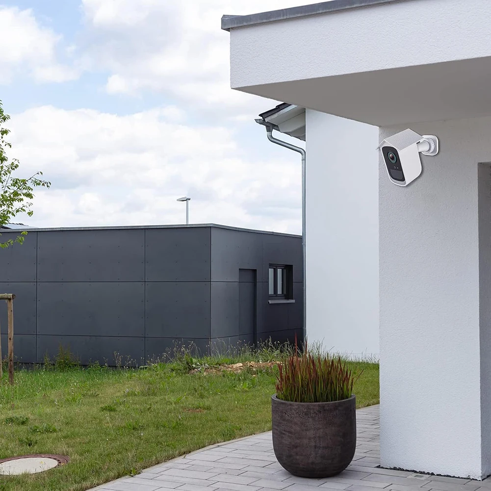 2 pçs impermeável resistente a uv capa protetora de silicone capa de couro para 2c e para eufycam para 2c pro 5.24x3.39x3.03 polegadas